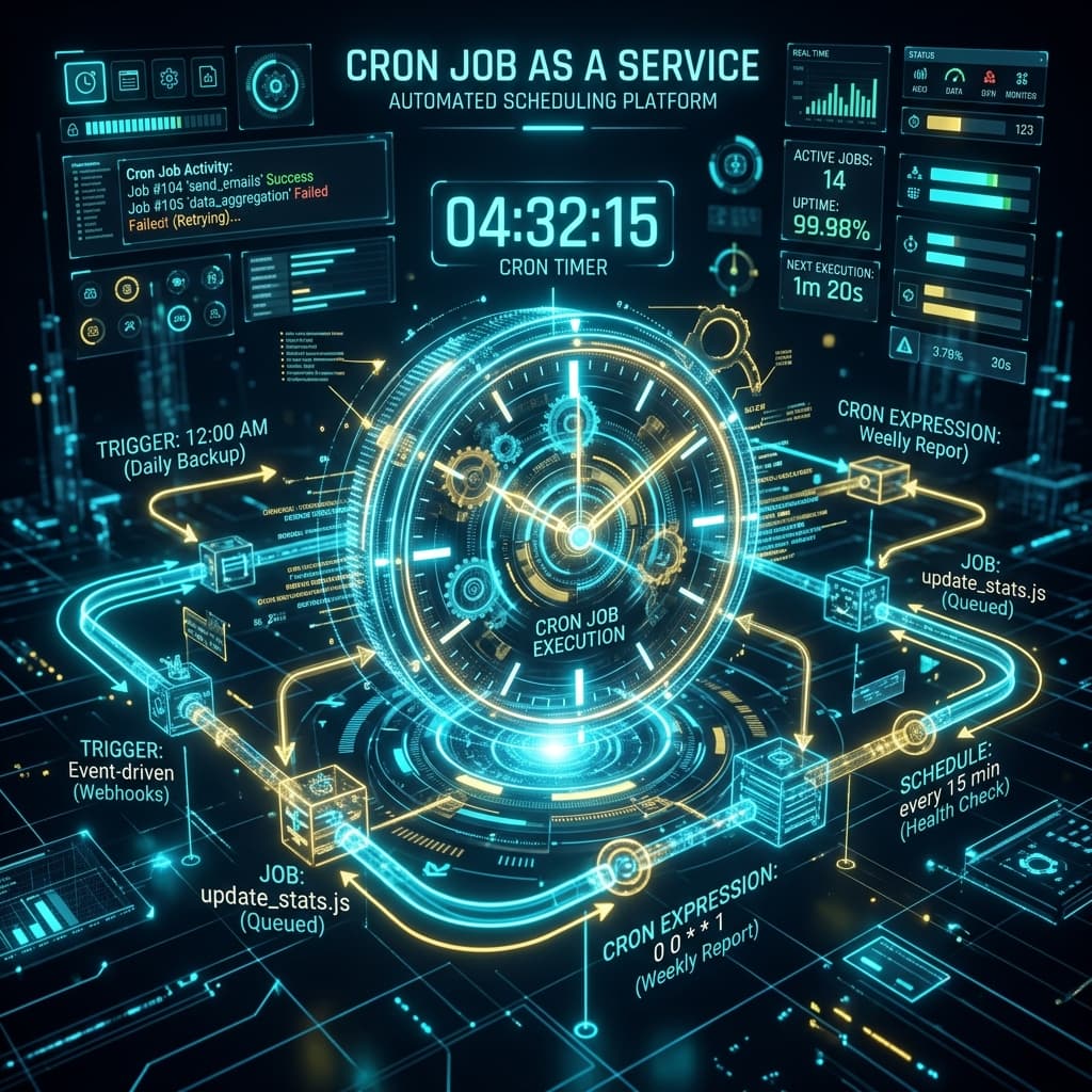 Cron Job as a Service: Tự động hóa tác vụ định kỳ cho developer