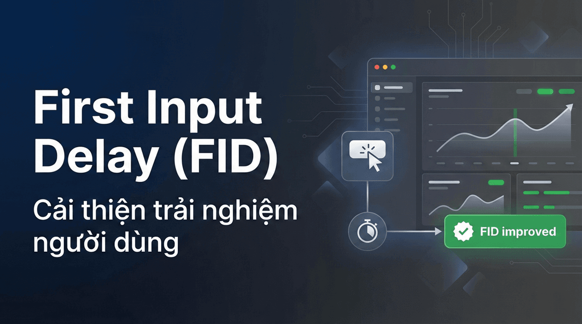 Tối ưu hóa First Input Delay (FID) để cải thiện trải nghiệm người dùng