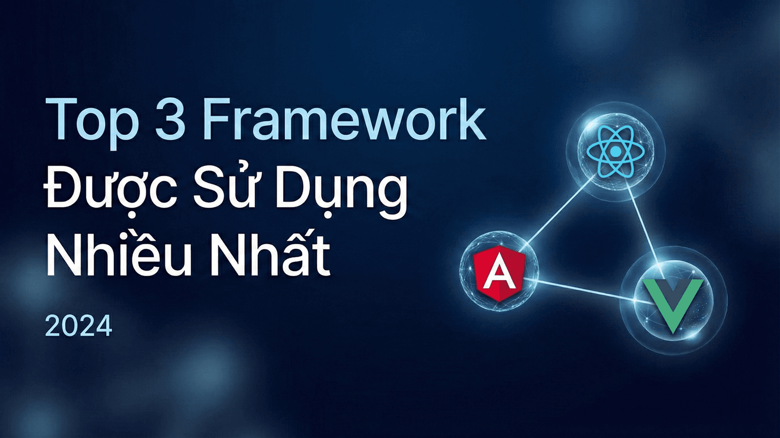 Top 3 Framework Được Sử Dụng Nhiều Nhất Năm 2026