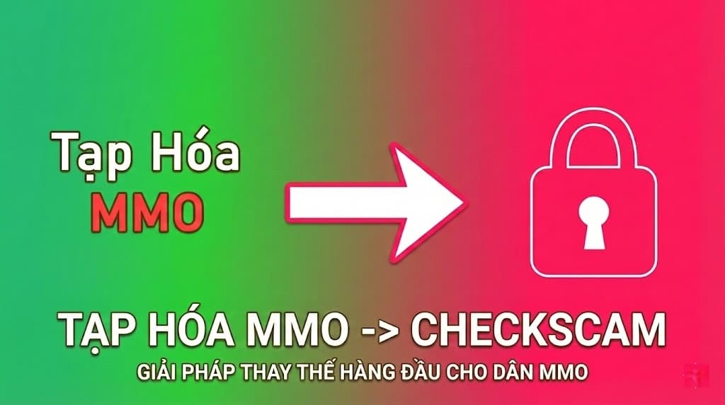 Taphoammo sập? Checkscam là giải pháp thay thế hàng đầu cho dân MMO