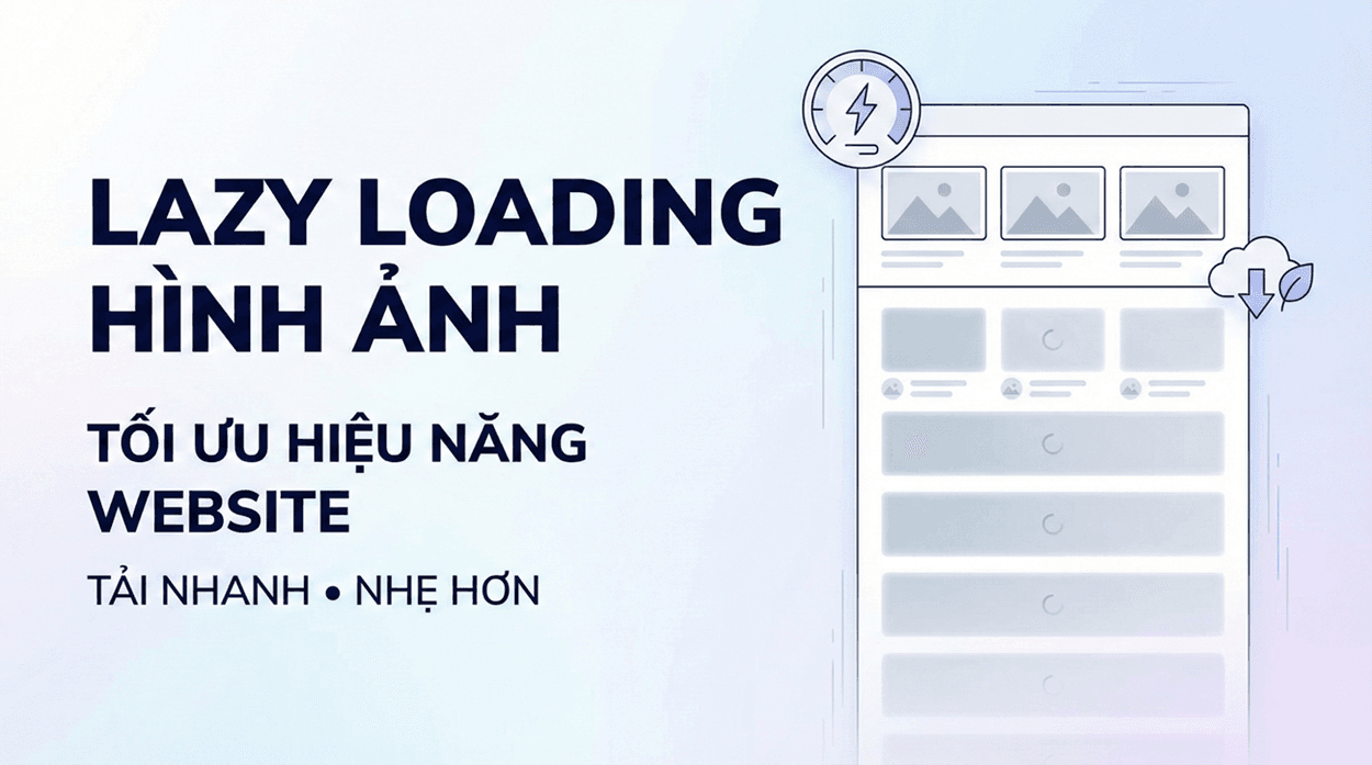 Lazy Loading hình ảnh - Tối ưu hiệu năng website hiệu quả