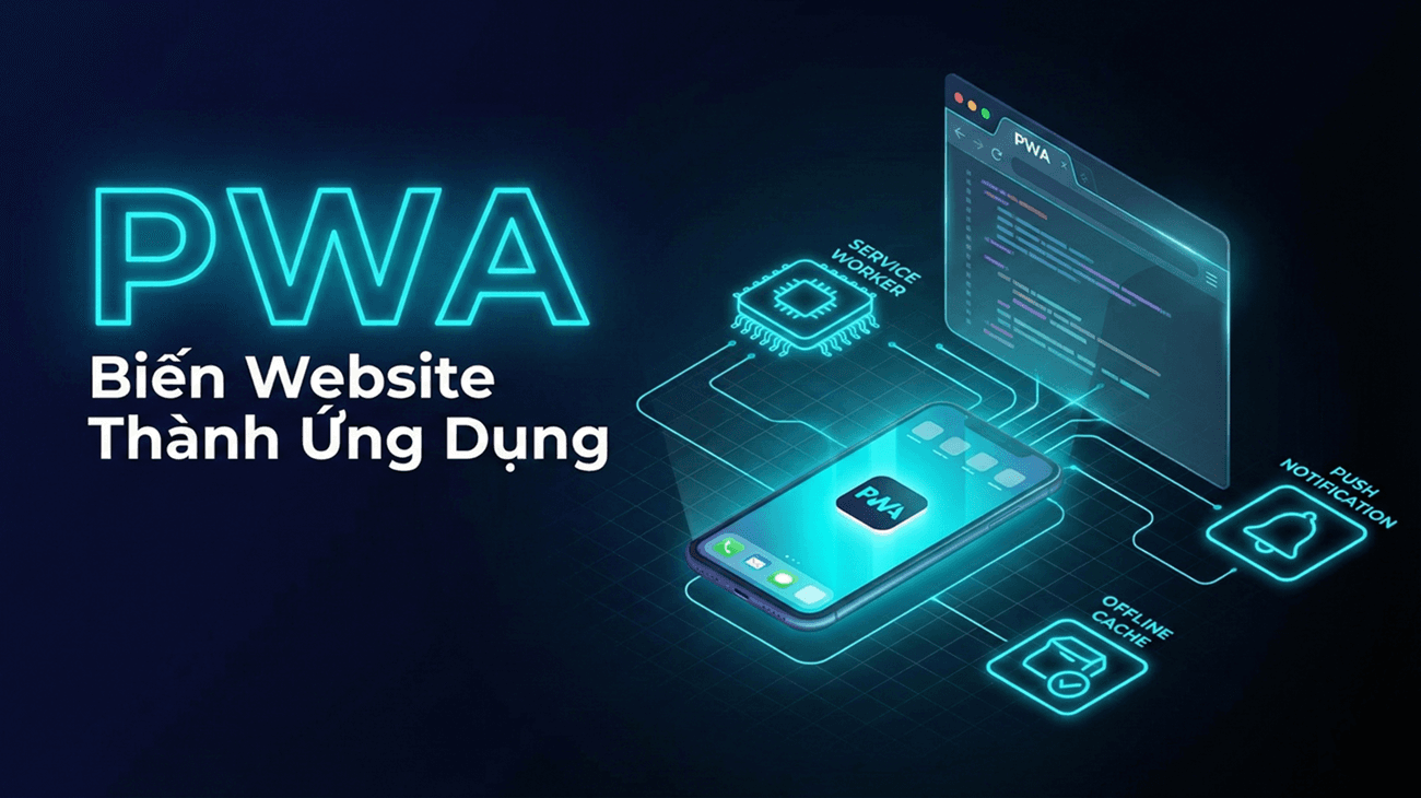 Progressive Web Apps (PWAs): Biến website thành ứng dụng di động