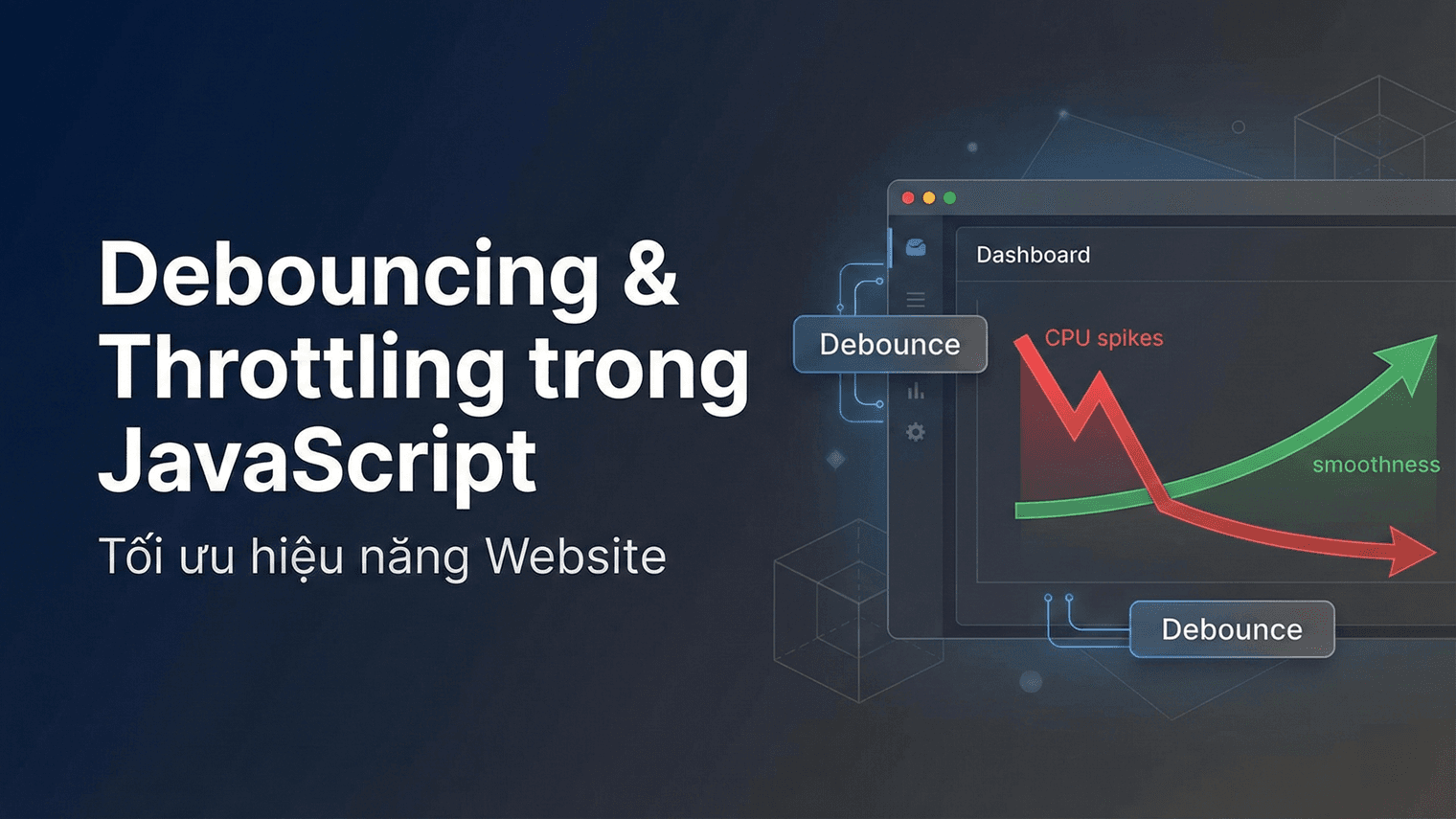 Debouncing và Throttling trong JavaScript: Hiểu rõ và ứng dụng để tối ưu hiệu năng Website